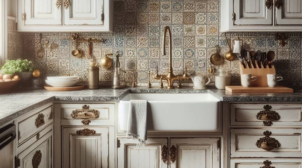 countertop vintage color