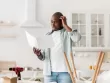 confused man having hard time estimate kitchen countertop investment