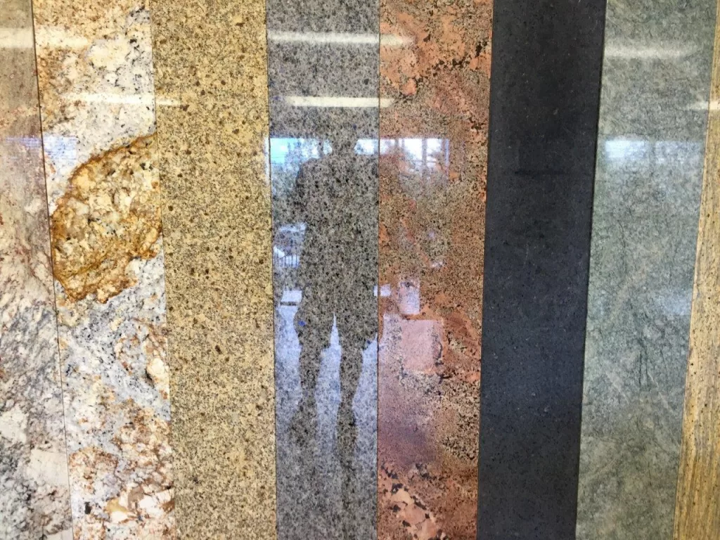 various granite colors patterns